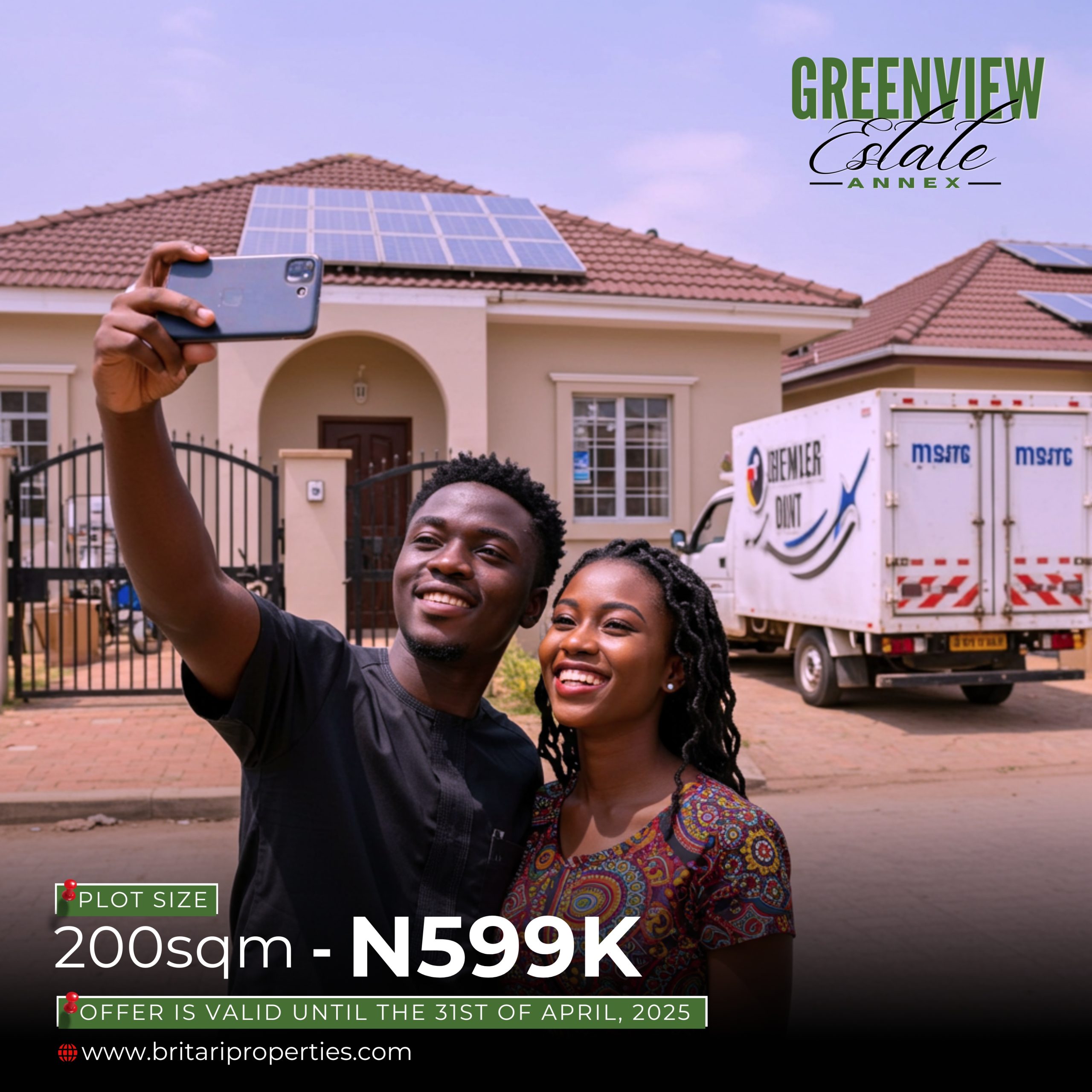 WELCOME TO THE FUTURE SOLAR POWERED ESTATE A BUNGALOW ESTATE